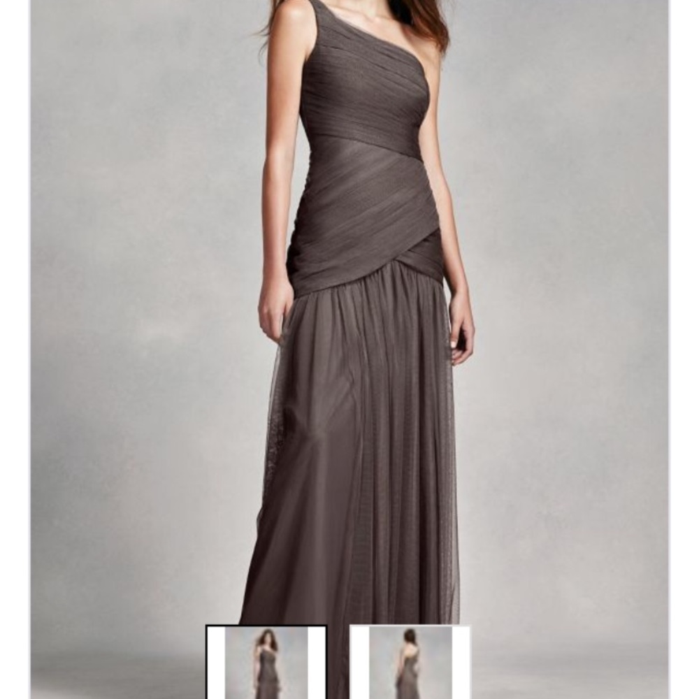 White by Vera wang bridesmaids dress